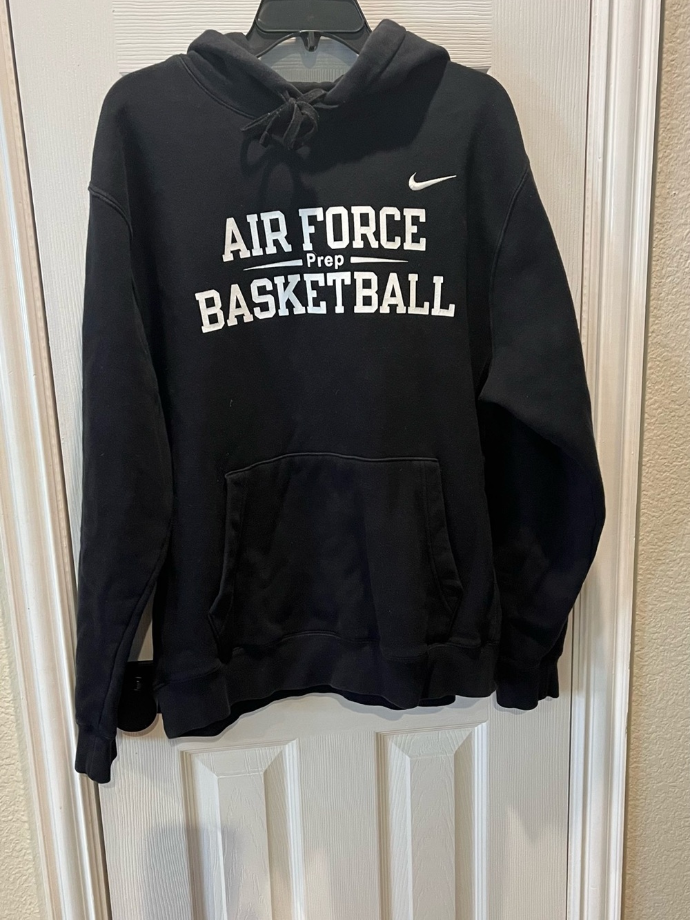Nike Black Air Force Prep Basketball Hoodie